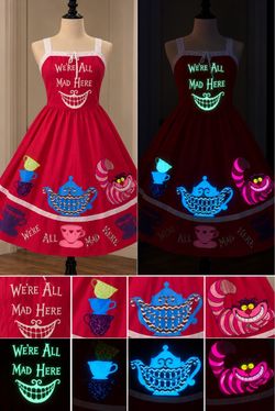 Alice wonder land cat dress