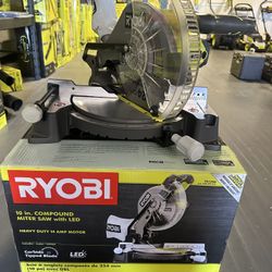 RYOBI TS1346 10 Inch Compound Miter Saw with LED Light for Sale in Montclair CA OfferUp