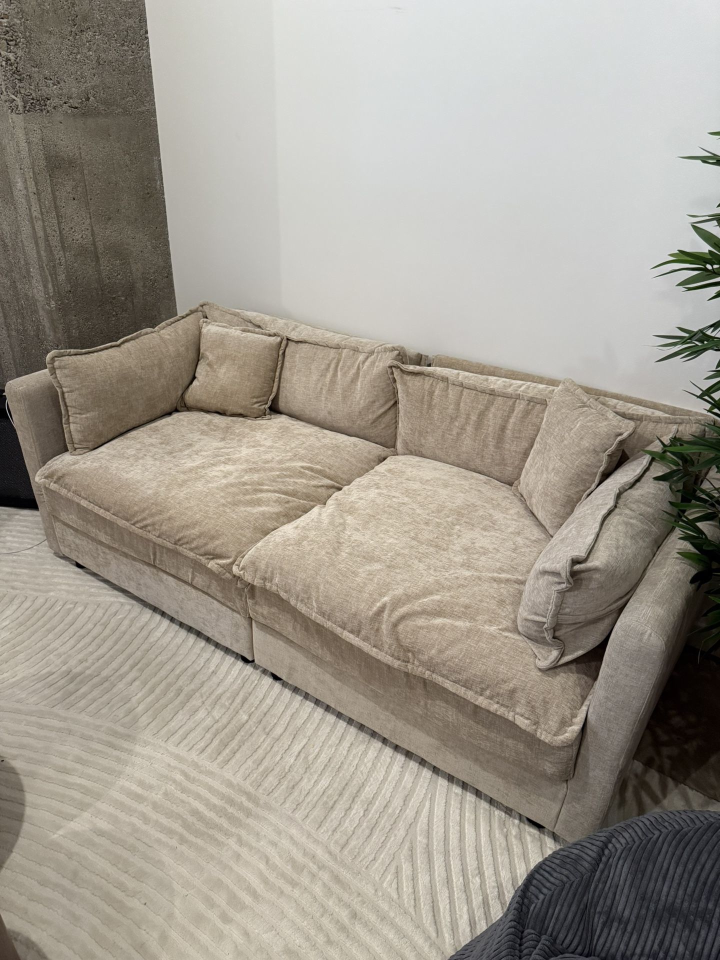 Loveseat Sofa Couch (76inch)