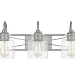 Quoizel Bartley 3 Light 24" Wide Bathroom Vanity Light Model: BART8624BN