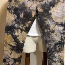 Purple Brand Distressed Slim Fit Dyed Jeans Pants Size 30 