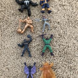 8 Different Marvel 500 figures