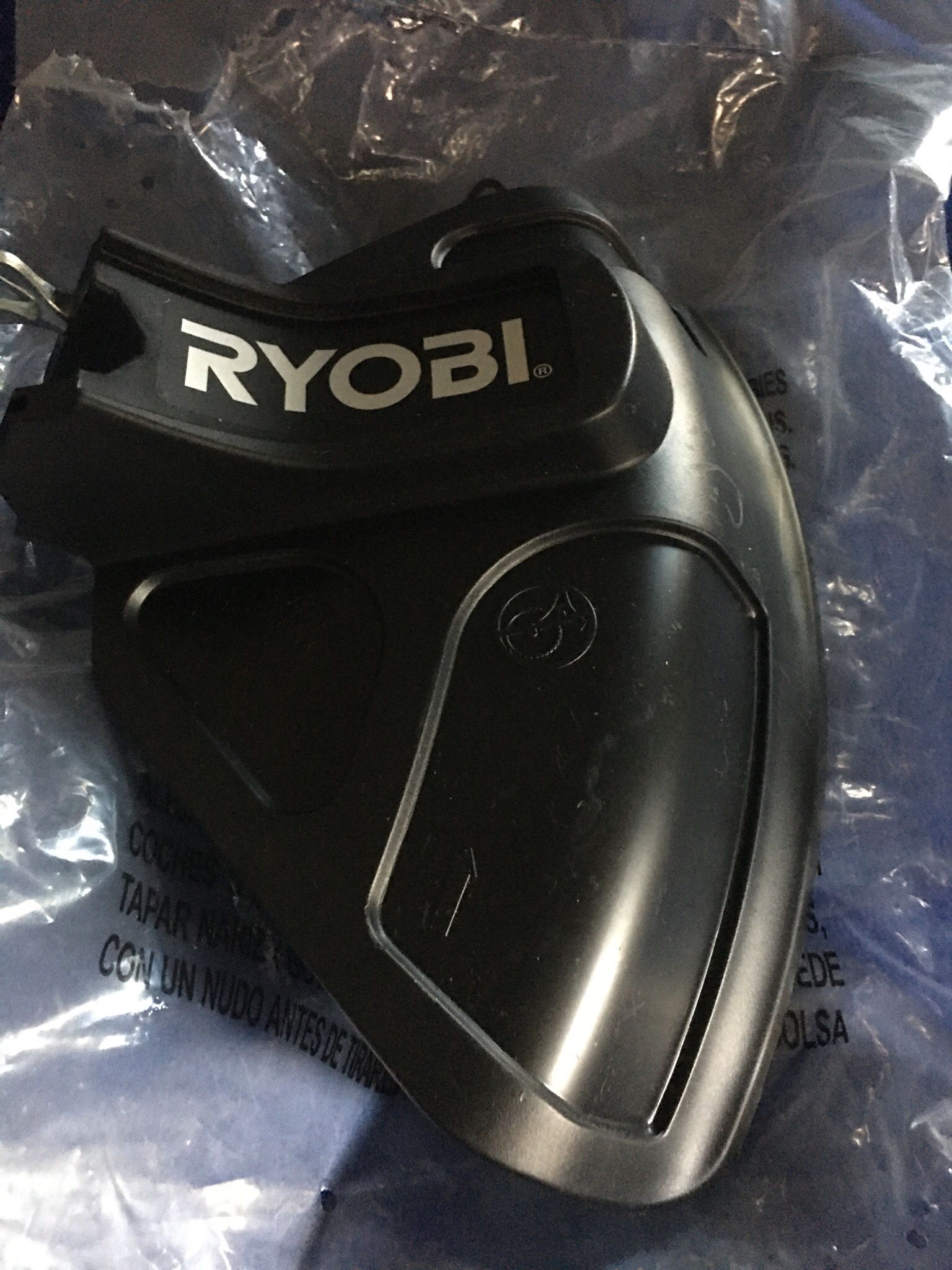 BRAND NEW NEVER USED RYOBI TRIMMER HEAD GUARD AND SHIELD $15.00