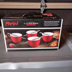 15 oz rice bowls 4 pc set