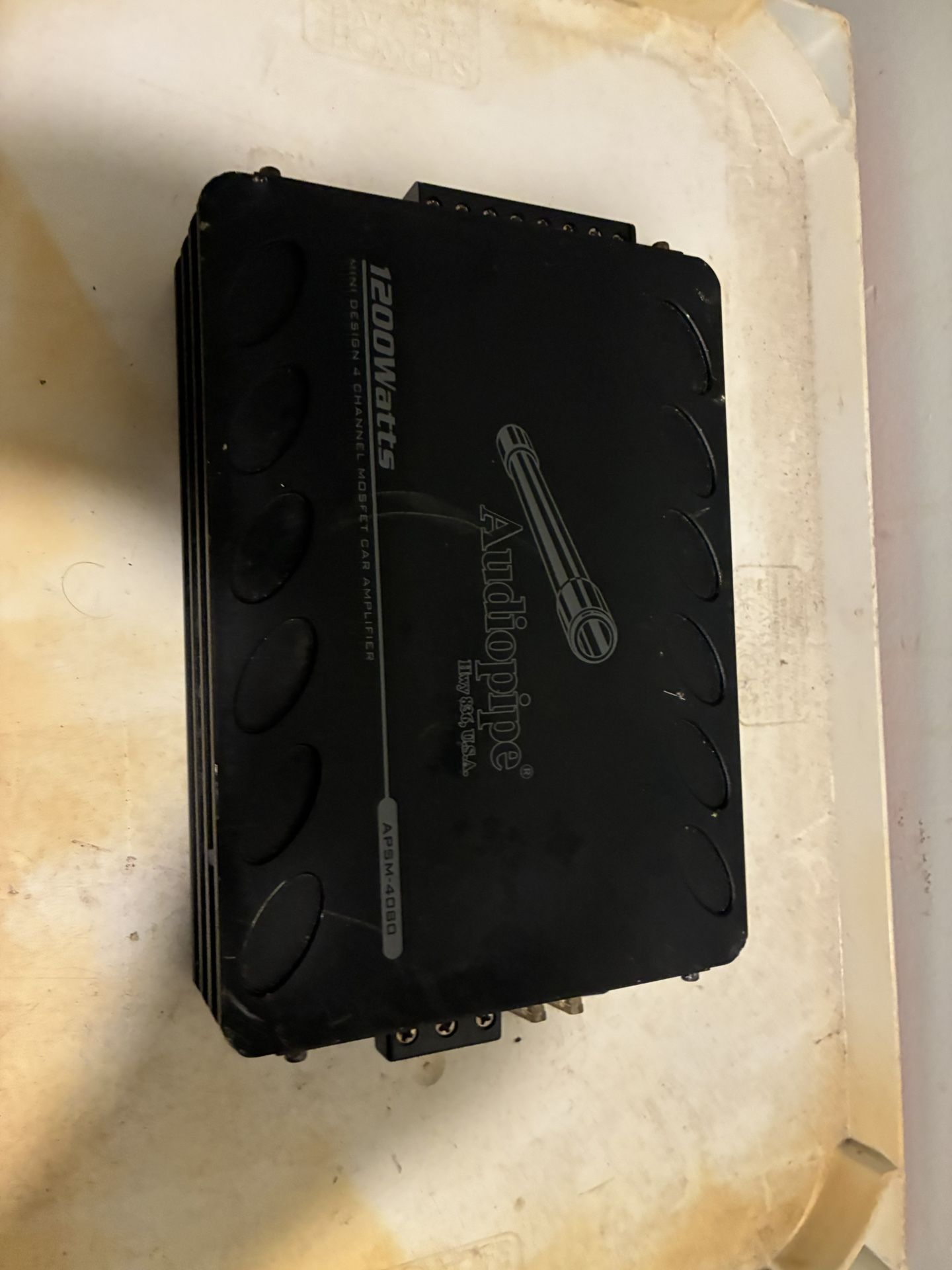 Audio Pipe 4 Channel Amp