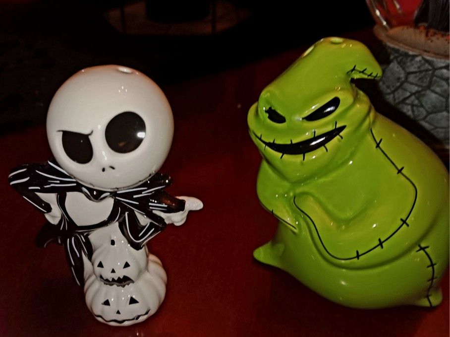 Nightmare Before Christmas New Salt & Pepper Shakers