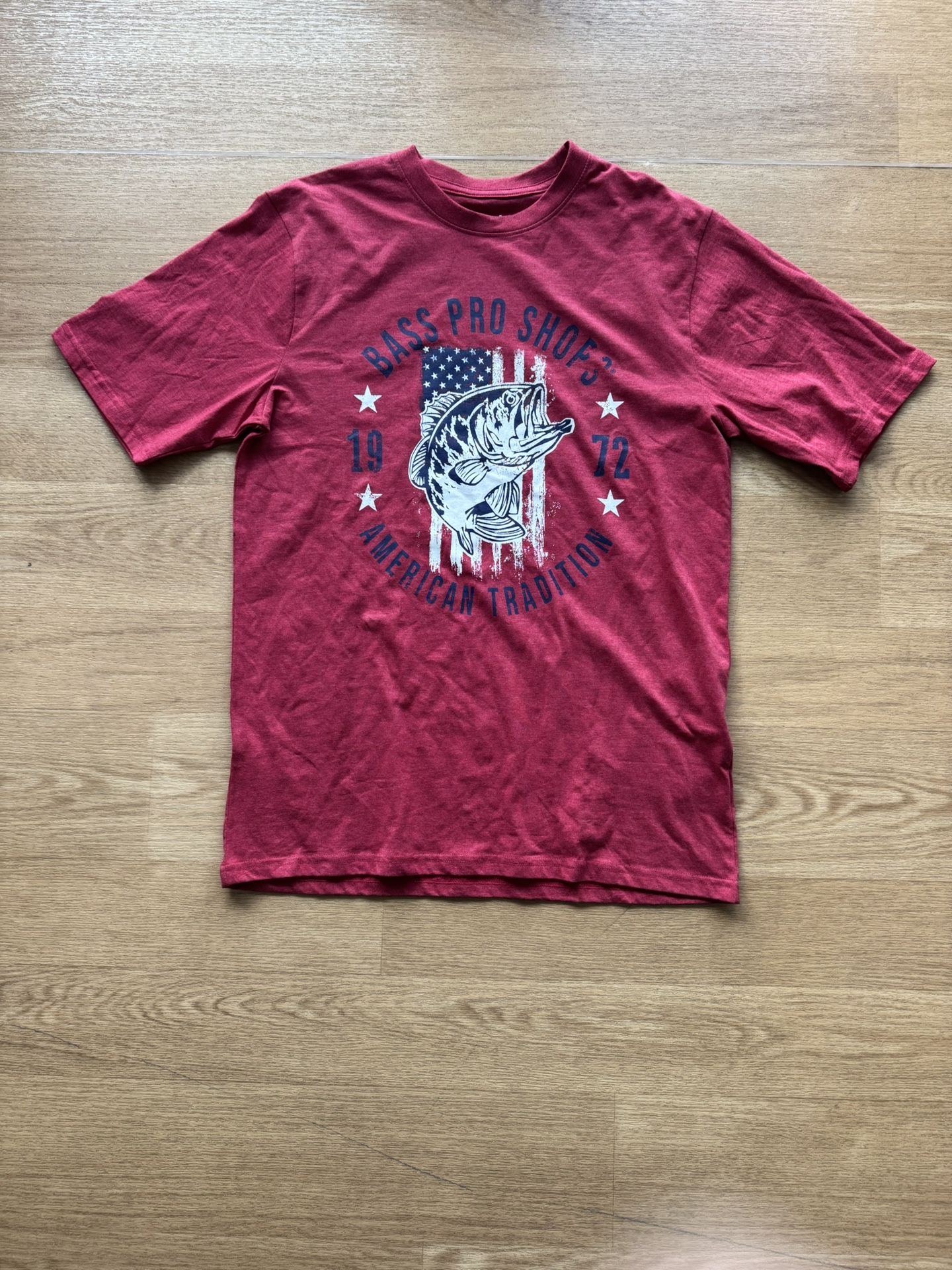 Red American Bass Pro Shop T-Shirt