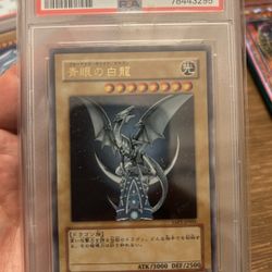 Blue-Eyes White Dragon PSA 8 JP
