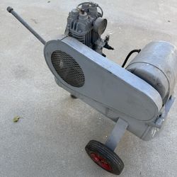 Vintage Heavy-Duty Air Compressor