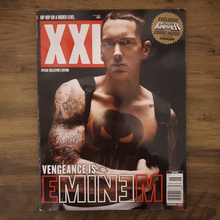 XXL Magazine June 2009 Eminem The Punisher Marvel Comic Rare Collectors Edition
