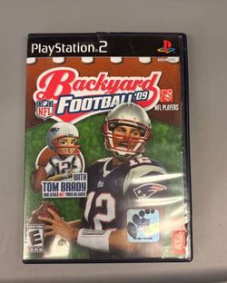 Backyard Football '09 - PlayStation 2 (PS2) featuring Tom Brady