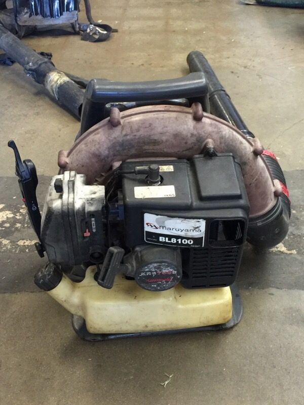 Bl 8100 blower. Maruyama