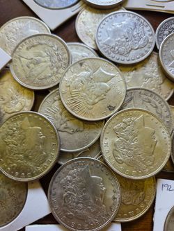 Today's special $59 Each silver dollars