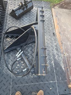 Skid Steer JCT Hydraulic tree puller