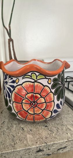 talavera pottery planters