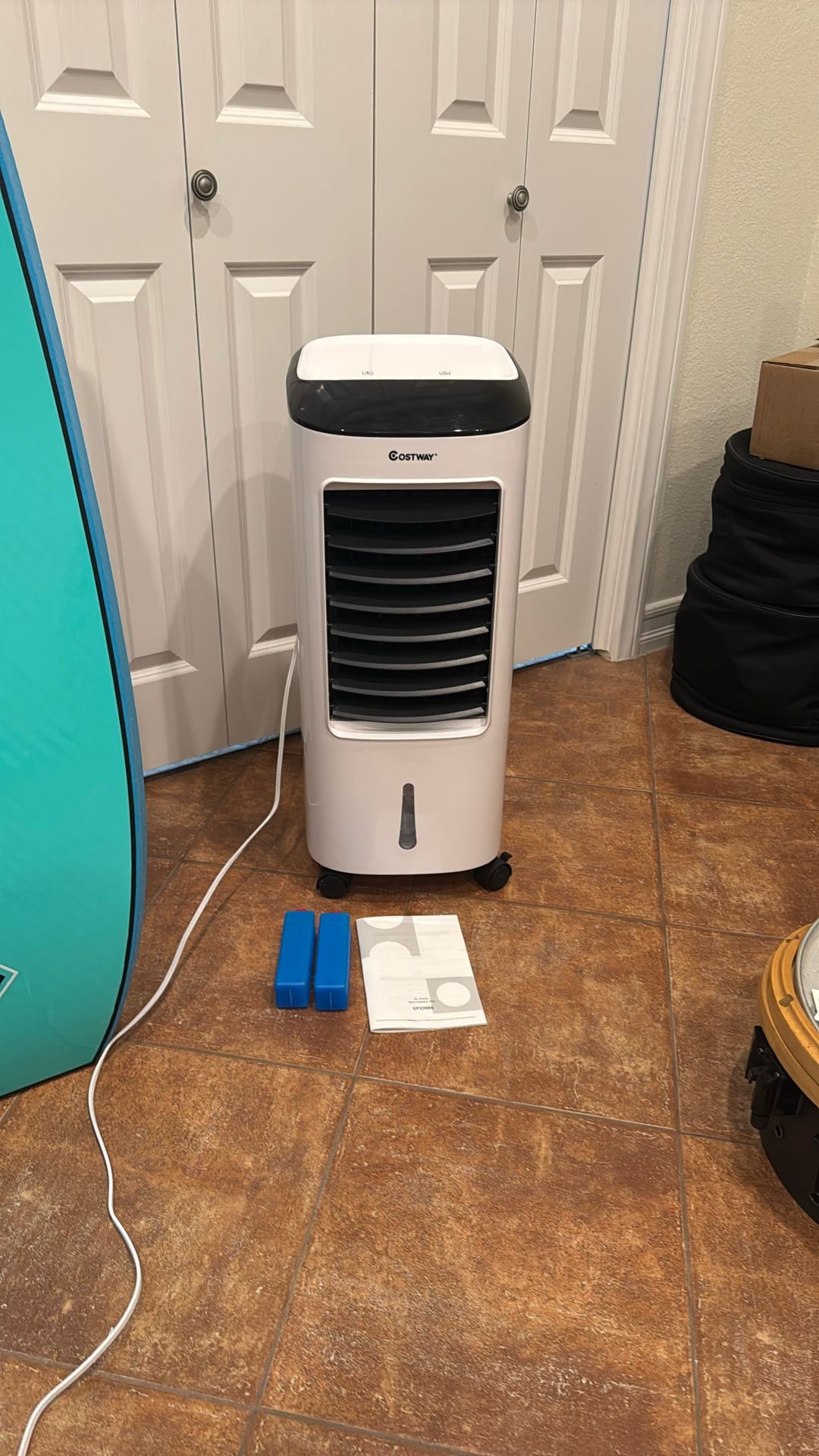 Portable Air Conditioner Stand Up Room Cooler Indoor AC Unit (Windowless) COSTWAY (purchased through PUNOVO)