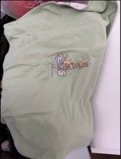 Harley Davidson baby blanket $5