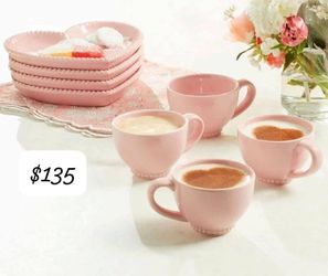 Princess House plates, heart-shaped
