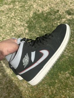 Nike Air Jordan Mid 'Black Grey' 2019 - Size 9 (554724-060)