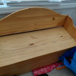 Wooden storage chest