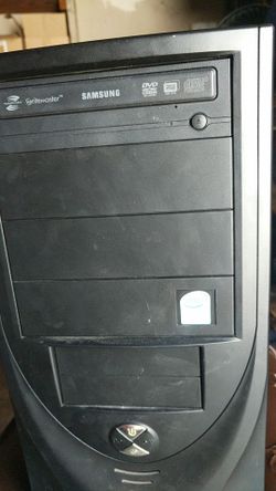 Computer tower in working condition