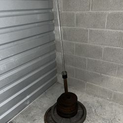 Bench Press Bar, EZ Curl Bar & Plates