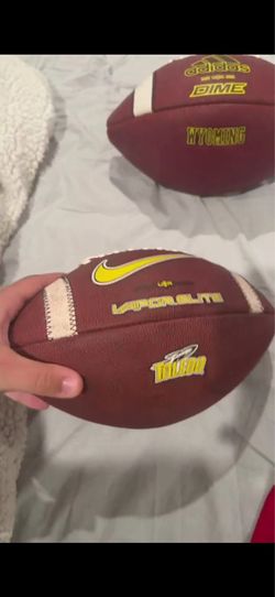University of Toledo game used football
