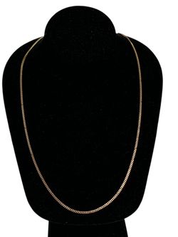 24" 2mm gold chain #32603