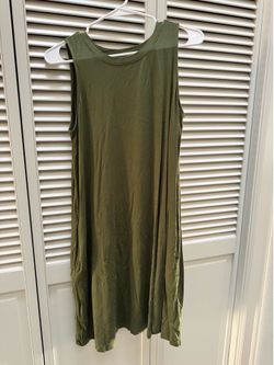Green Tank Dress