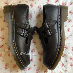 Authentic Virginia Leather Doc Martens Mary Jane