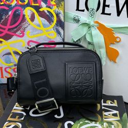 Loewe Men’s Shoulder Bags Black