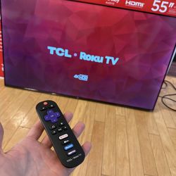 TCL 4K UHD 55” TV NFL edition 
