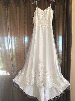 Spaghetti Strap Wedding Dress