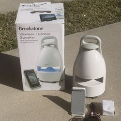 Selling a Brookstone wireless outdoor speaker