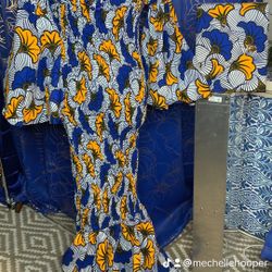 Mermaid dress With Matching Purse