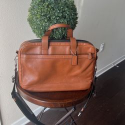 Coach Camel Brown Briefcase