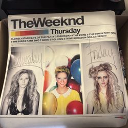 The Weeknd Thursday Poster 