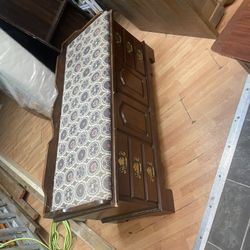 Wooden Chest With Cherry Interior