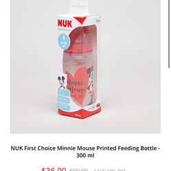 Nuk Premium Choice Minnie Mouse Baby bottles