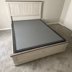 Queen Bed (bed only) Mattress not included 