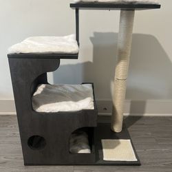 Wood Cat Tree 
