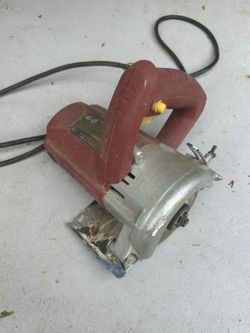 Nice 4 Inch Hand Held Tile Saw