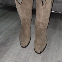 leather boots size 13" made in the USA