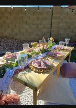 Picnic set up