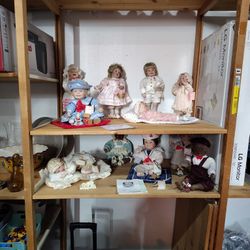 Porcelain Justin Dolls Collection
