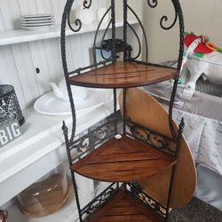 Folding Corner Shelf