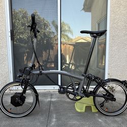 Brompton P Line Electric bike (4 speed)
