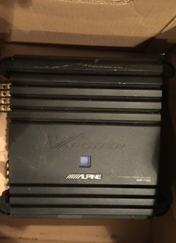 Alpine MRP F300 4- channel 2-way car amplifier