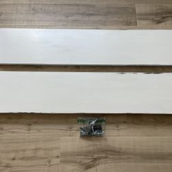 Pottery Barn Potterybarn wood floating shelves 