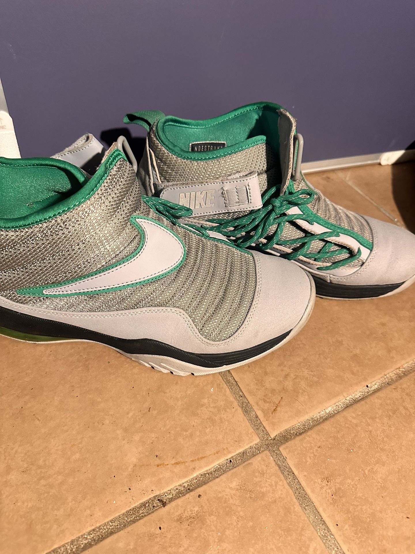 Nike Air Max Shake Evolve Ndestrukt Gray Green Model Dennis Rodman Sneakers 12